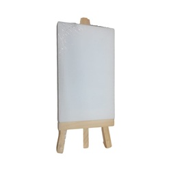 Wooden Easel With Canvas 8x10cm RAW 1140